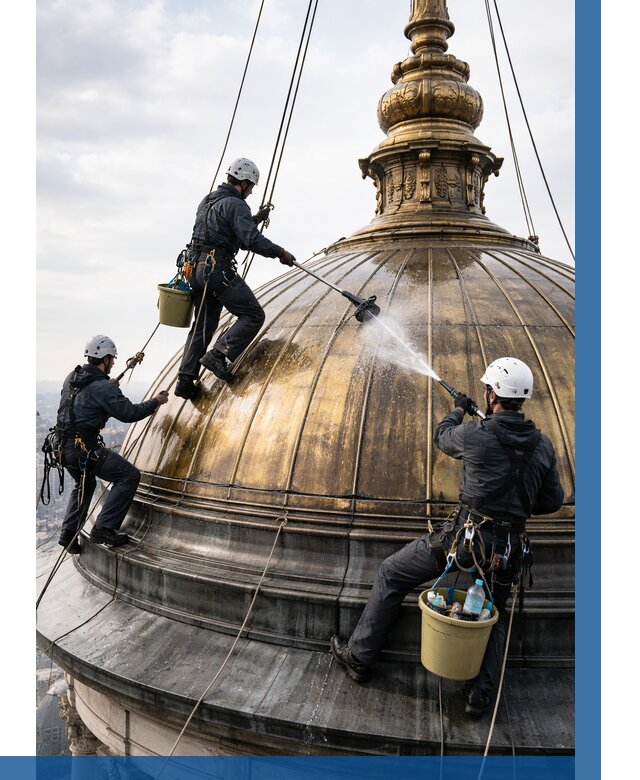 Мойка куполов и шпилей в Кимрах от 8351 р. - заказать | ВЫСОТНИК-Кмы