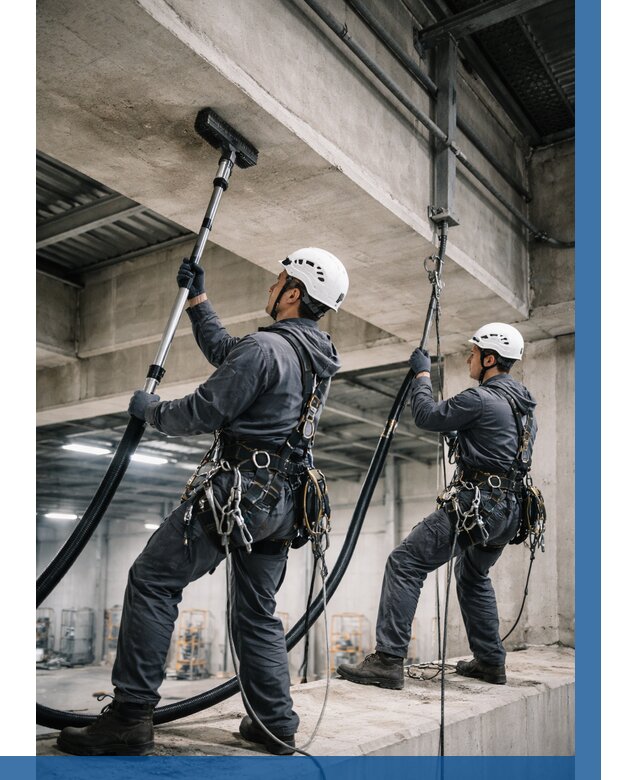 Обеспыливание потолочных конструкций в Кимрах от 261 р. |ВЫСОТНИК-Кмы