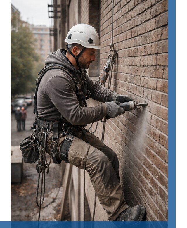 Расшивка кирпичных швов в Кимрах от 626 р. | ВЫСОТНИК-Кмы