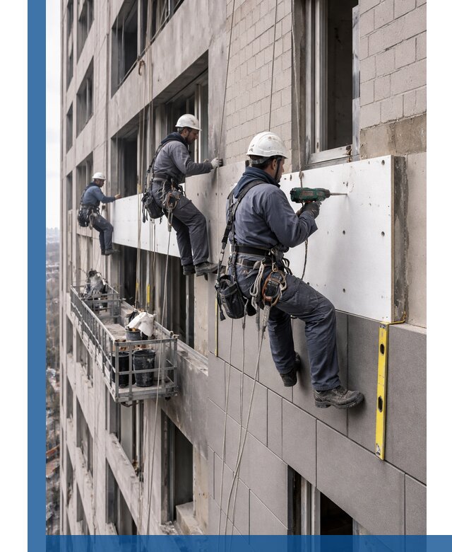 Монтаж фасадных термопанелей высокого качества в Кимрах