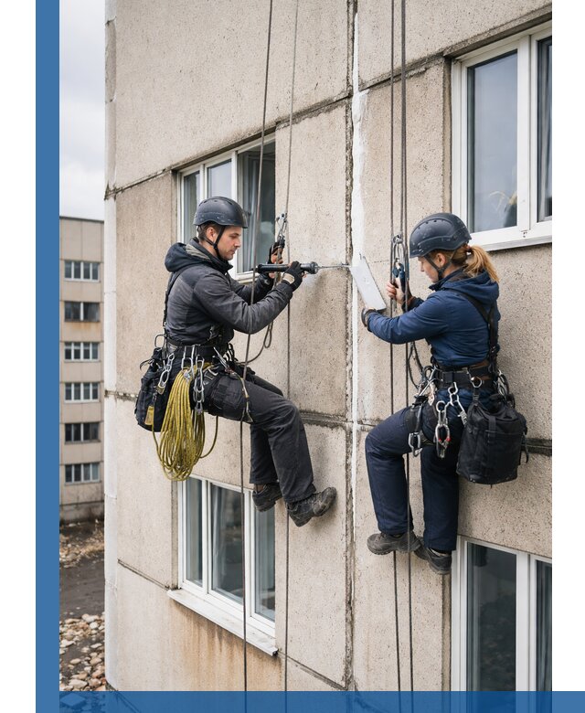 Герметизация межпанельных швов тёплым швом в Кимрах