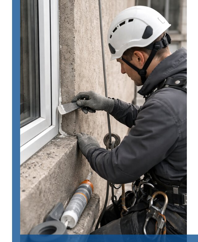 Герметизация монтажных швов окон в Кимрах с гарантией качества