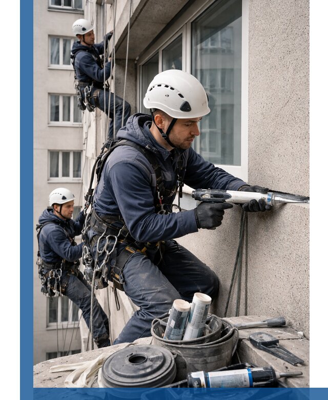 Герметизация швов лоджии в Кимрах профессионально и надежно