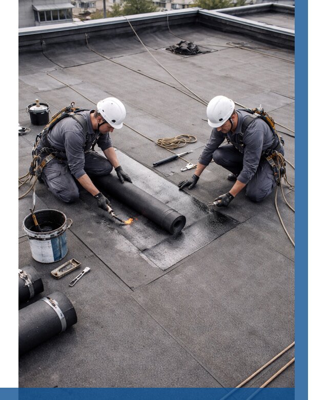 Ремонт мягкой кровли под ключ в Кимрах от 731 р. | ВЫСОТНИК-Кмы