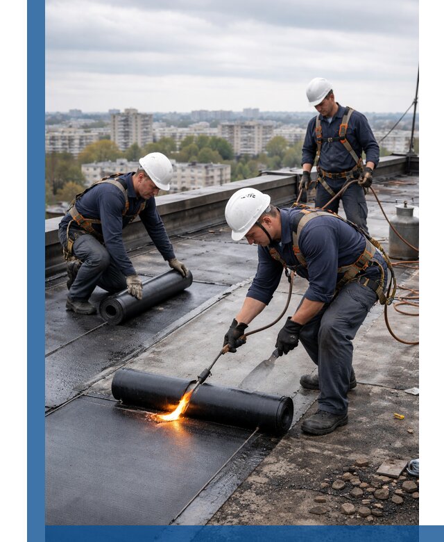 Ремонт наплавляемой кровли в Кимрах качественно и надежно