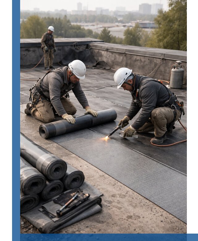Монтаж мягкой кровли в Кимрах профессионально и надежно
