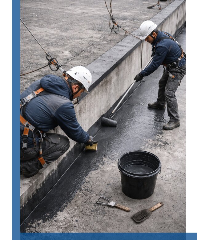 Гидроизоляция кровли жидкой резиной профессионально в Кимрах