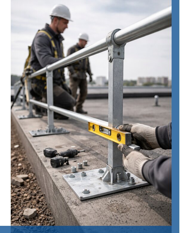 Монтаж кровельного ограждения в Кимрах от 1253 р. | ВЫСОТНИК-Кмы