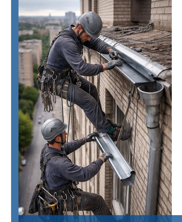 Ремонт водосточных желобов в Кимрах, быстро и качественно