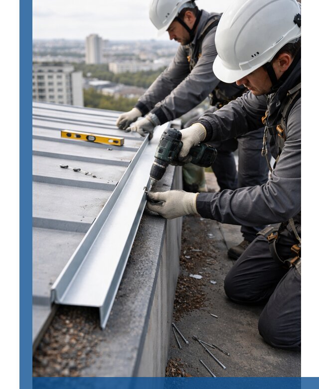 Монтаж капельника на кровле в Кимрах с гарантией качества