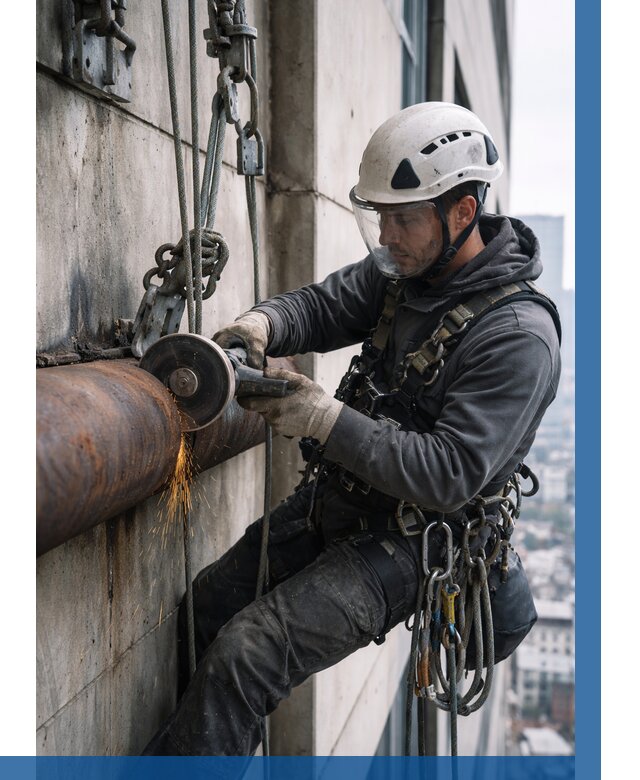 Резка металла на высоте в Кимрах по цене от 4698 р. | ВЫСОТНИК-Кмы