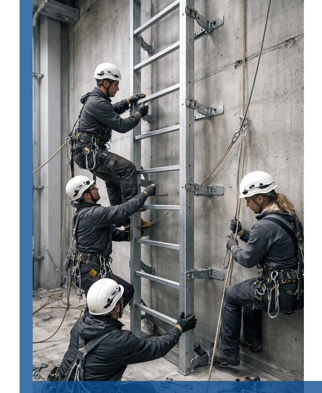 Монтаж металлических лестниц в Кимрах под ключ со гарантией