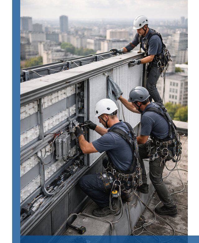 Профессиональное обслуживание крышной рекламы в Кимрах под ключ