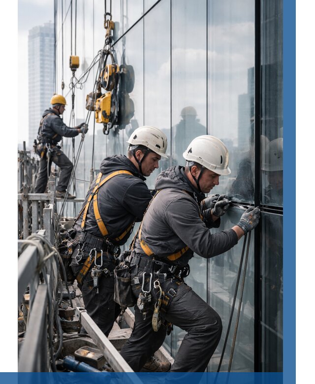 Структурное остекление фасадов в Кимрах от 9917 р. | ВЫСОТНИК-Кмы