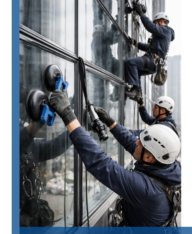 Радиусное остекление фасадов под ключ в Кимрах с гарантиями