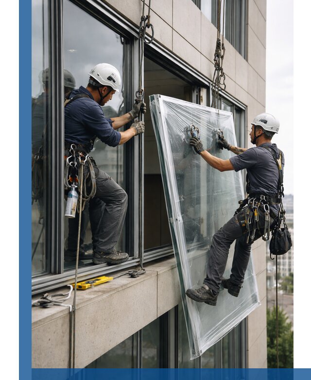 Профессиональная замена стекла в витраже в Кимрах с гарантией