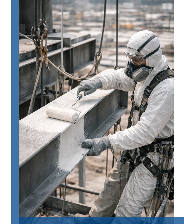 Профессиональная огнезащитная обработка металлоконструкций в Кимрах