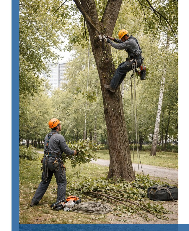 Санитарная обрезка деревьев в Кимрах, профессионально и безопасно