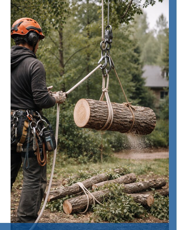 Валка деревьев частями в Кимрах от 7829 р. | ВЫСОТНИК-Кмы