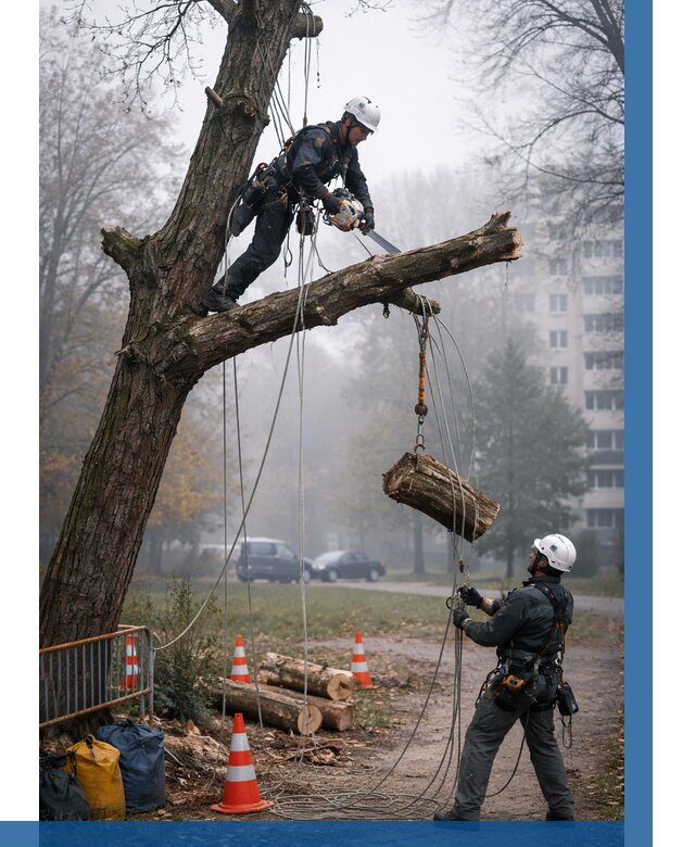 Удаление аварийных деревьев в Кимрах от 15659 р. | ВЫСОТНИК-Кмы