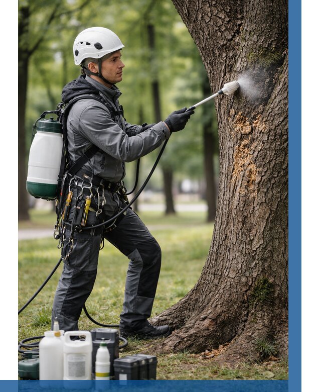 Обработка деревьев от вредителей в Кимрах от 4698 р. | ВЫСОТНИК-Кмы