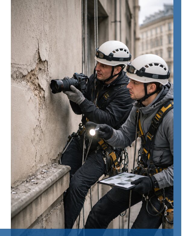 Фотофиксация дефектов фасада в Кимрах от 4698 р. | ВЫСОТНИК-Кмы