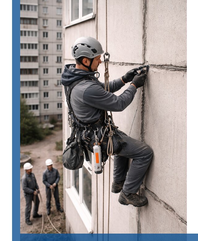 Обследование межпанельных швов и герметизация в Кимрах